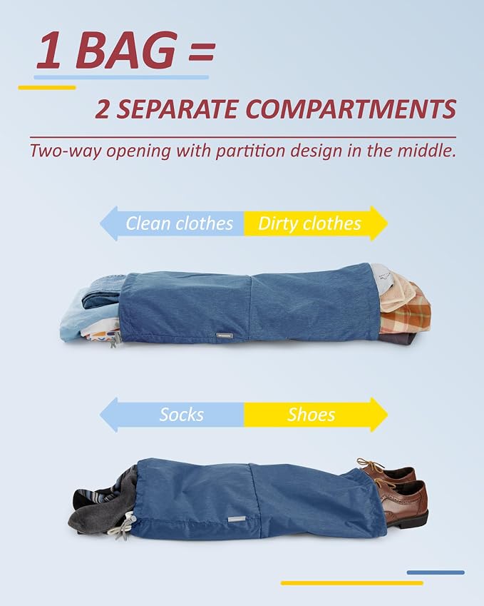 BAGSMART 6 Set /4 Set/2 Set Compression Packing Cubes - Image 4