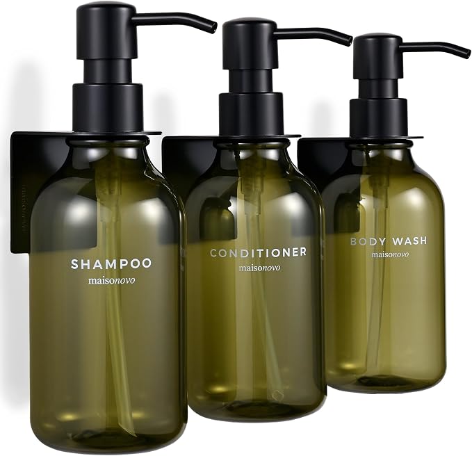 MaisoNovo Shampoo and Conditioner Dispenser by MaisoNovo-TheArtofSustainableLiving