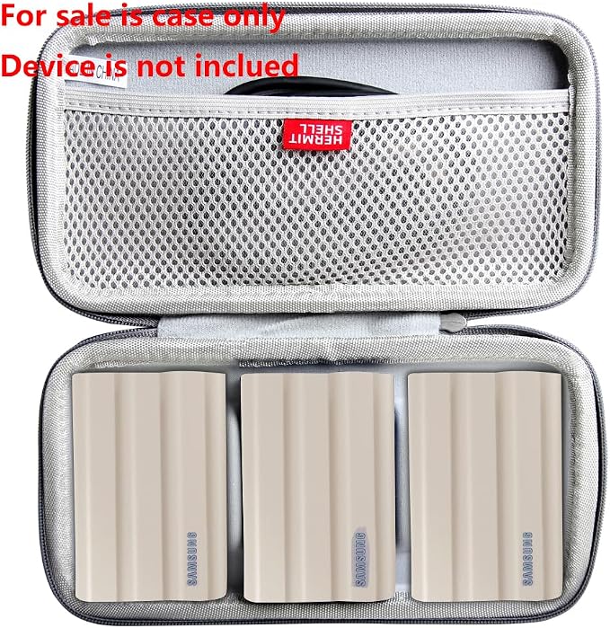 Hermitshell Hard Travel Case for Samsung T7 Shield 2TB / 1TB / 4TB, Portable SSD - Image 2