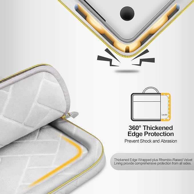 Lacdo 360° Protective Laptop Sleeve Case - Image 2