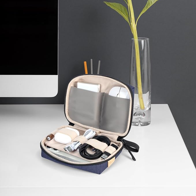 SIMTOP Electronics Organizer Cord Organizer Travel, Small Tech Bag - Image 7
