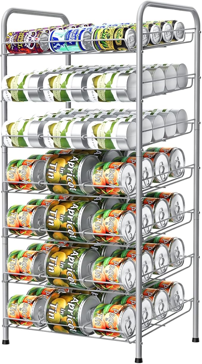 Vrisa Can Organizer for Pantry 7-tier Can Organizer Can Good Organizer for by Vrisa