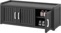 KAMABOKO Outdoor Shoe Storage Cabinet Waterproof UV-Resistant, Entryway Storage by KAMABOKO