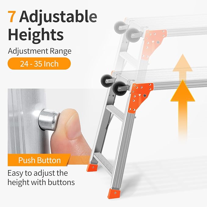 Multifunctional & Adjustable Work Platform - Image 4