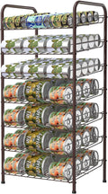 Vrisa Can Organizer for Pantry 7-tier Can Dispenser Rack Holde up to 84 Cans by Vrisa