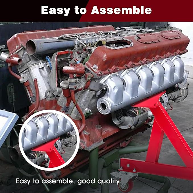 Rolling Engine Storage Stand Fits GM Chevy V8 LSx - Image 7