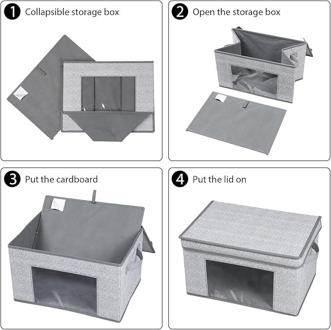 Univivi Fabric Foldable Storage Bins - Image 5