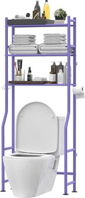 3-Tier Over The Toilet Storage, Freestanding Metal Bathroom Shelves by LivilordBrand