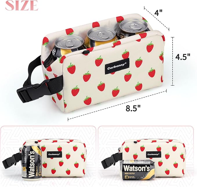 Cerbonny Small Cooler Bag Freezable Lunch Bag - Image 3