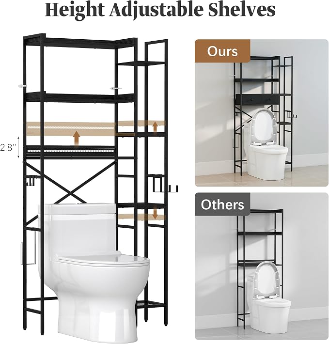 Over The Toilet Storage Shelf - Image 4
