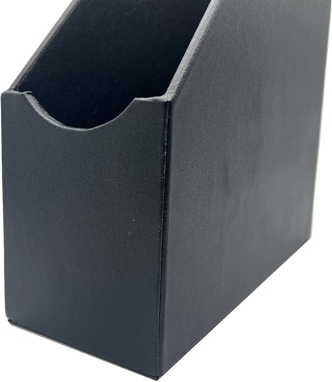 UnionBasic Magazine File Holder, Leatherette Desktop Document Organizer - Image 8