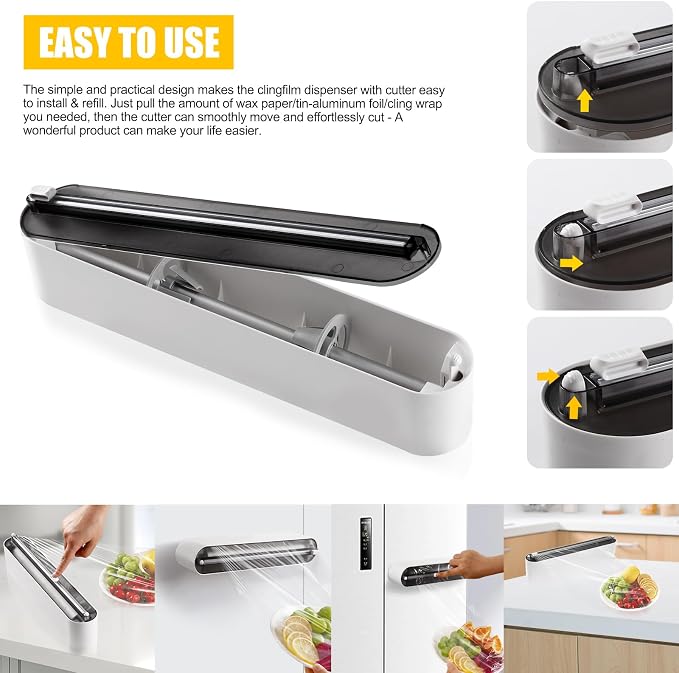 Aluminum Foil & Plastic Wrap Dispenser - Image 5