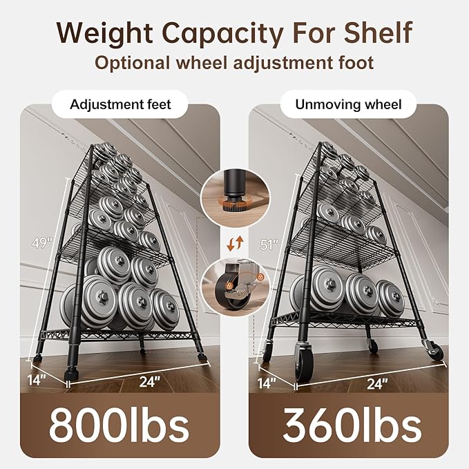 4 Tier Shelves Storage Shelf Wire Closet Bathroom Organizers Metal Pantry - Image 6