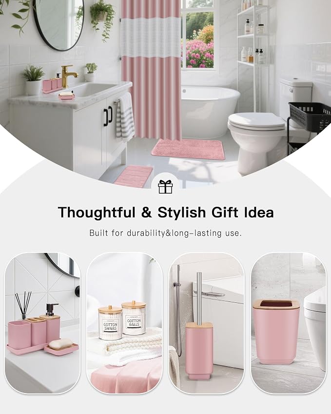 Bathroom Accessories Set, 24 Pieces Bathroom Accessory Set - Image 4