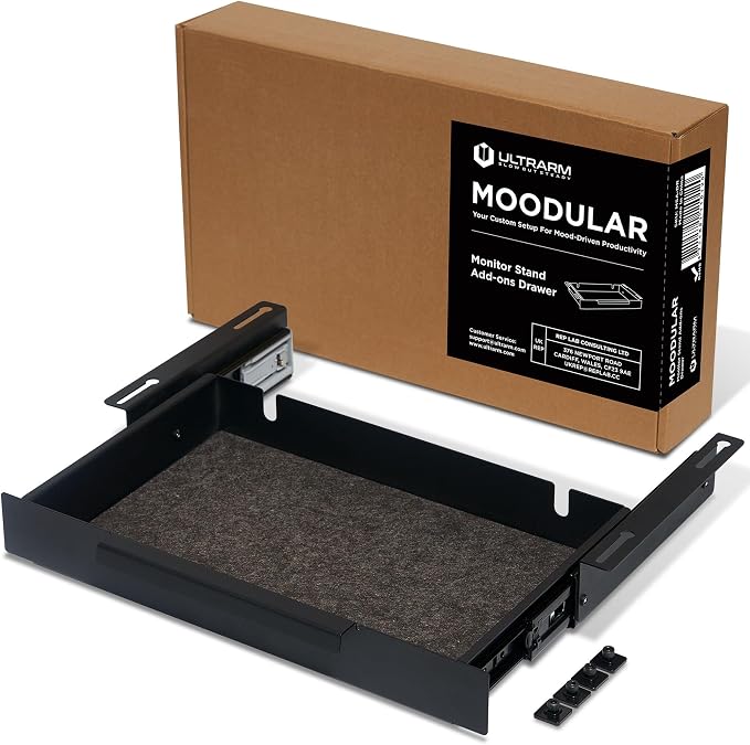 Moodular Add-ons Storage Drawer Black MSA-DR by ULTRARM
