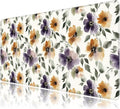 Watercolor Floral Large Mouse Pad, Gaming Keyboard Desk Pad, Extended Mouse Mat by BAHDSISFA