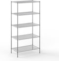 24" Deep x 42" Wide x 86" Height Wire Shelving Kit | 5-Tier | NSF Commercial by Regal+Altair