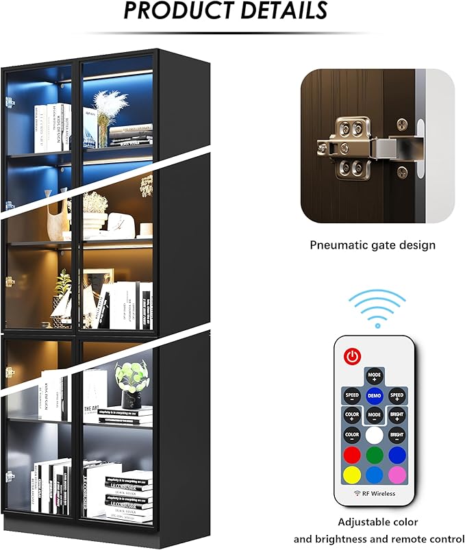 Wooden Display Storage Cabinet - Image 4