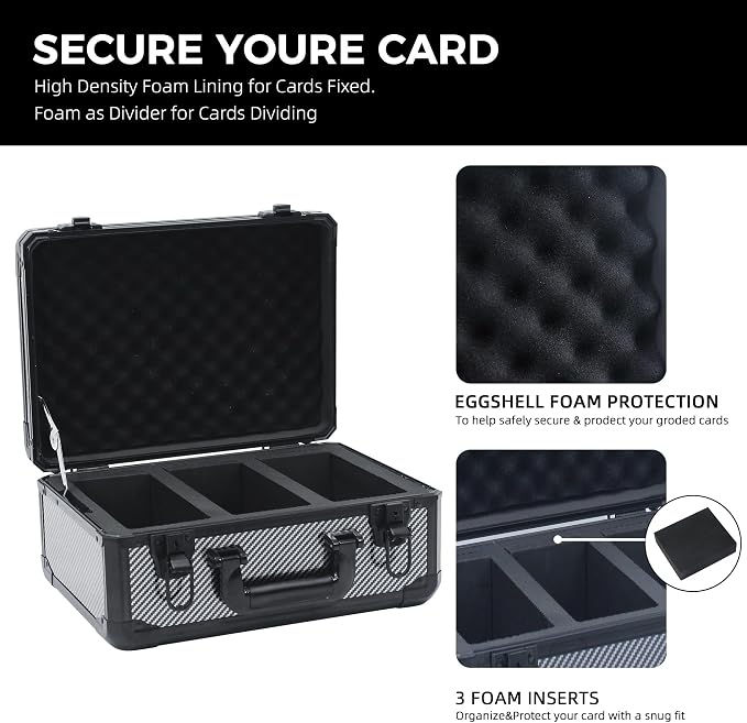 Graded Card Storage Box; Durable Sports, PSA Card Storage Case- Trading Card - Image 4