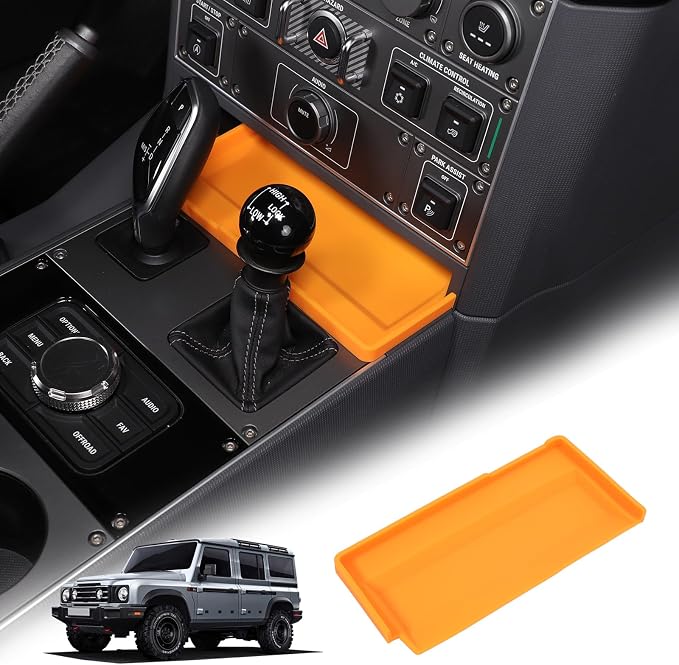 Gear Shift Center Console Front Tray Organizer Compatible by Tumukiw