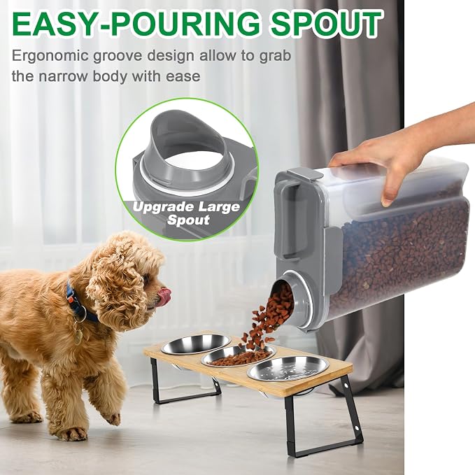 TBMax Large Cat Food Storage Container, Portable Dog Food Container - Image 3