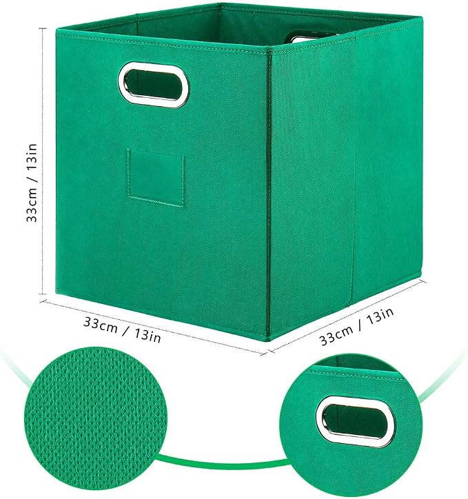 Robuy Cube Storage Bins, 13 inch Storage Bin - Image 3