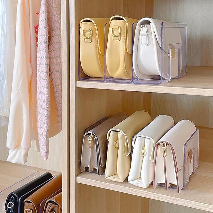 LUGUNU Clear Acrylic Purse Organizer - Image 4
