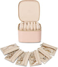 Vlando Small Jewelry Box Organizer, Travel Jewelry Storage by VLANDO