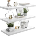 Wall Shelf Set of 3, Wooden Floating Wall Shelf by Home