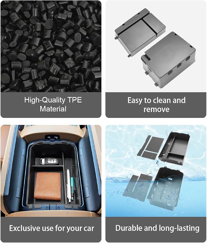 CDEFG 2Pcs for 2026 Hyundai Palisade Center Console Organizer for 2026 Hyundai - Image 5