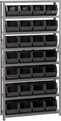 Quantum Storage Systems QSBU-239BK Giant Open Hopper Steel Shelving System by QuantumStorageSystems