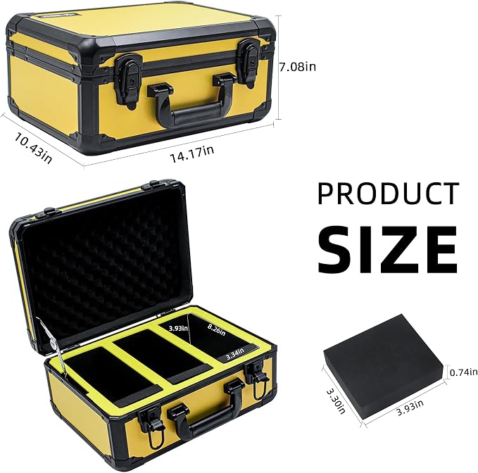 Graded Card Storage Box; Durable Sports, PSA Card Storage Case- Trading Card - Image 2