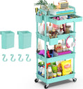 Goovilla 4 Tier Rolling Utility Cart Organizer by Goovilla