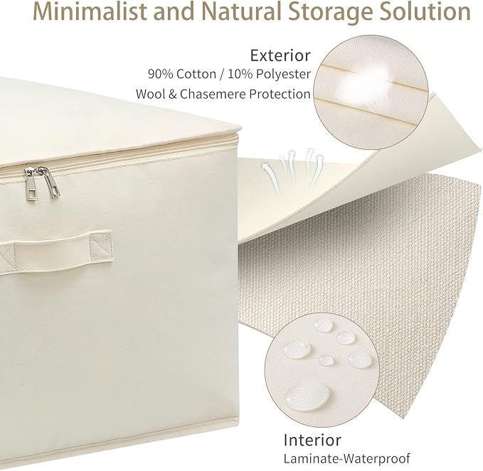 Canvas Comforters Bags Closet Organizers and Storage - Image 3