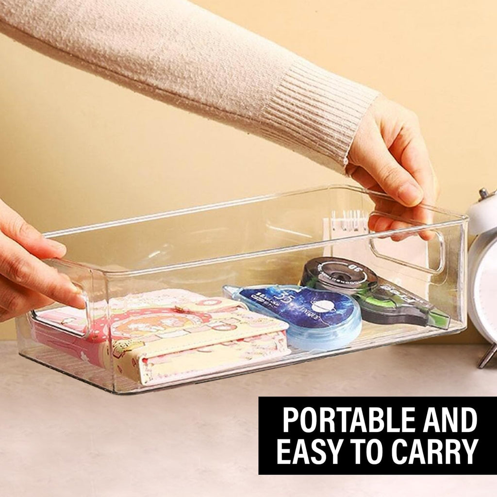 Clear Plastic Storage Bins, Pantry Organizers and Storage, Kitchen