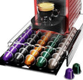 Storage Drawer for Nespresso Original Line， Coffee Pod Holder for Counter by LifeMoreasy