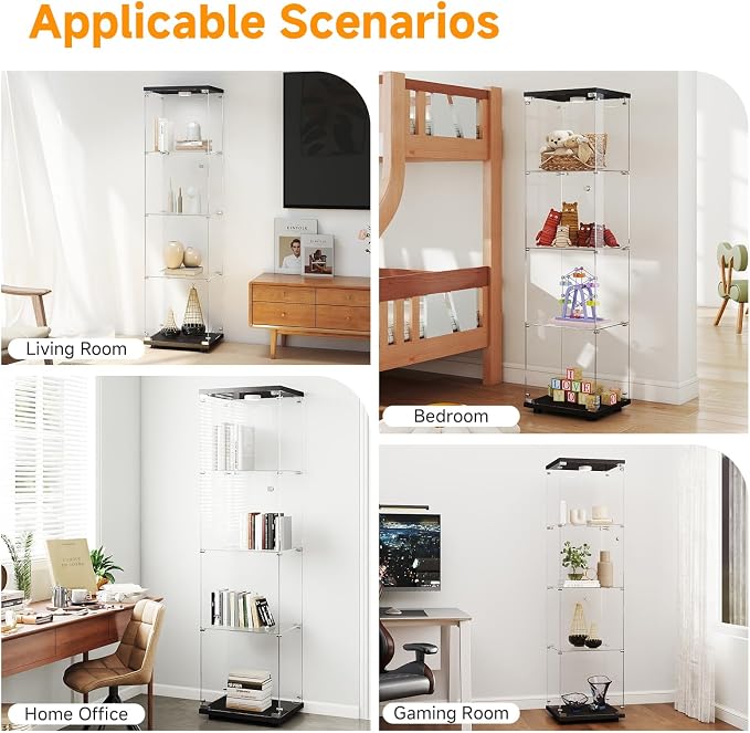 Tempered Glass Display Cabinet - Image 7