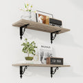 RICHFOCUS Floating Shelves for Wall Decor, 24Inch Shelves Set of 2, 24W x 8D by Unknown