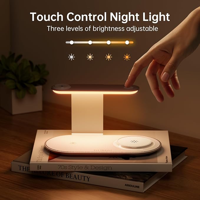 GUSGU 3 in 1 Charging Station for MagSafe Wireless Charger - Image 2
