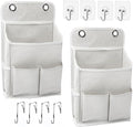 2-Pack Hanging Storage Organizer, Over The Door Hanging Bags/Wall Baskets by LASAMOLL