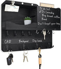 Key Holder for Wall Mount, Farmhouse Mail and Key Holder for Wall Hanger by HEKOOLA