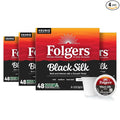 Folgers Black Silk Dark Roast Coffee, 192 Keurig K-Cup Pods by Folgers