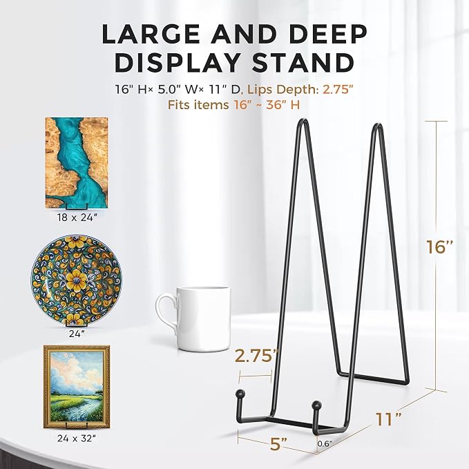 TR-LIFE 16 Inch Heavy Duty Plate Stand - Image 3