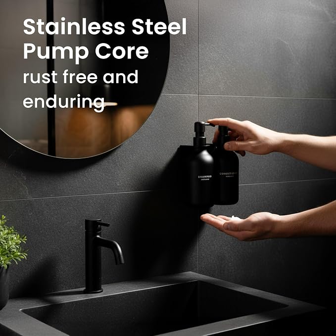 MaisoNovo Shampoo and Conditioner Dispenser - Image 7