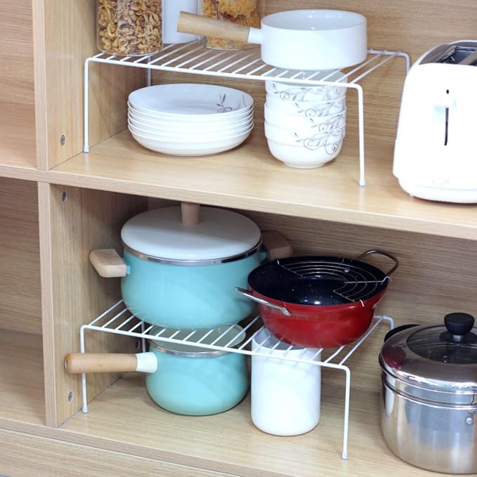 iPEGTOP Kitchen Cabinet Storage Shelf Rack - Image 8