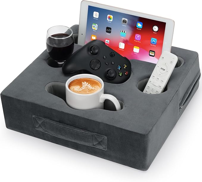STBoo Couch Cup Holder Pillow by STBoo