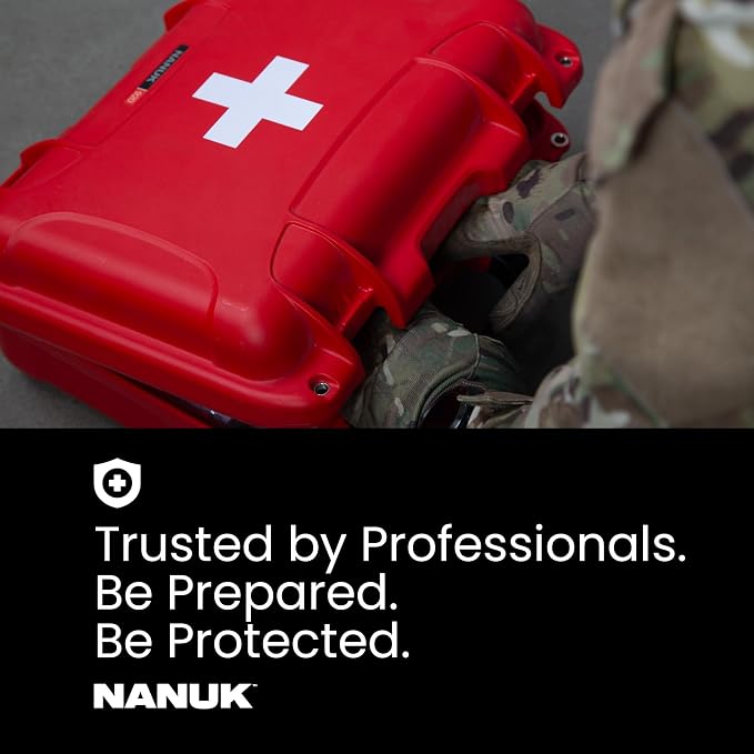 NANUK 904 Waterproof First Aid Box Empty – Durable, Medical First Aid Organizer - Image 8