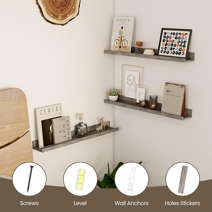Axeman Floating Shelves for Wall - Image 5