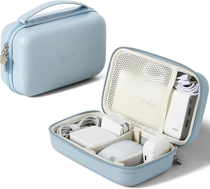 Charger Case for Macbook, Portable Tech Electronic Organizer Bag, Travel by Linpr