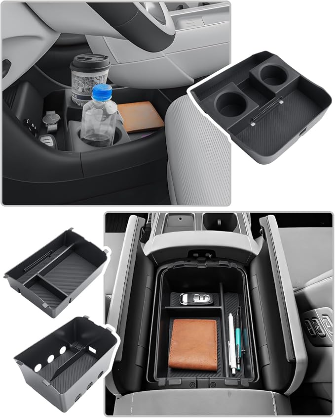 CDEFG 3Pcs Center Console Organizers - Image 2